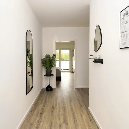 Lightplace - Moderne In - Balkon - Netflix - Am Kanal בראונשווייג