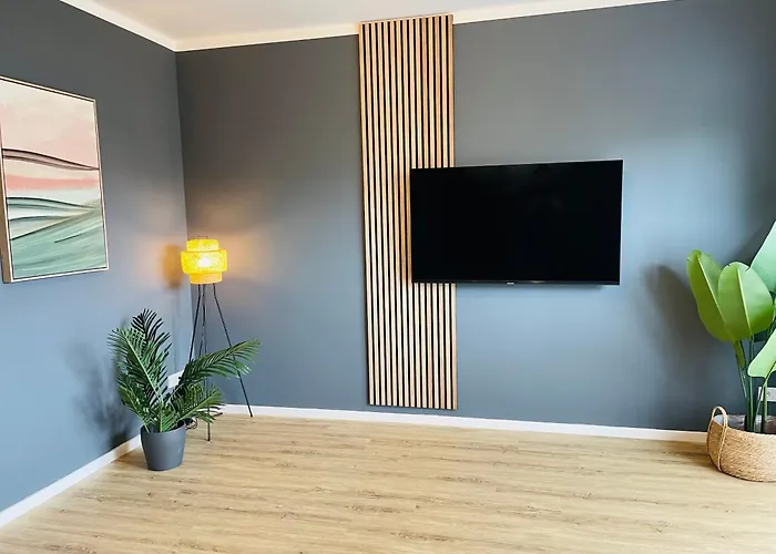 Appartement Lightplace - Moderne In - Balkon - Netflix - Am Kanal *