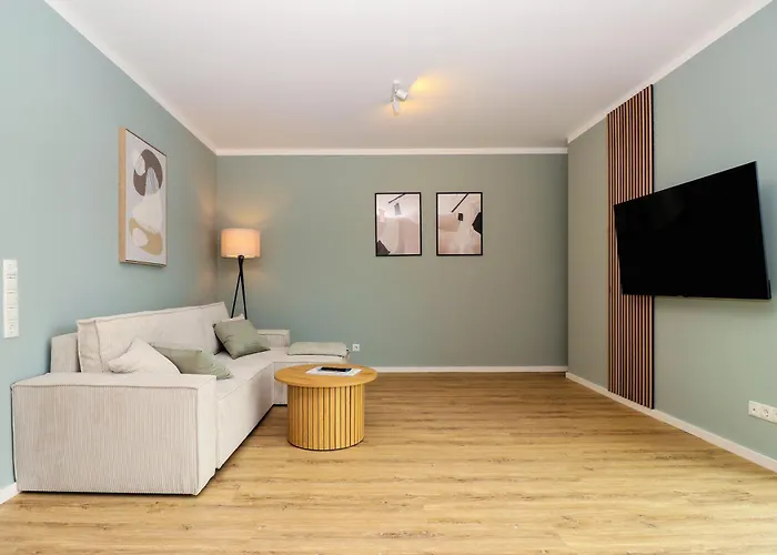 Appartement Lightplace - Moderne In - Balkon - Netflix - Am Kanal
