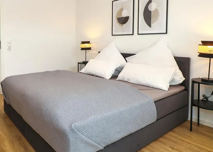 Appartement Lightplace - Moderne In - Balkon - Netflix - Am Kanal *